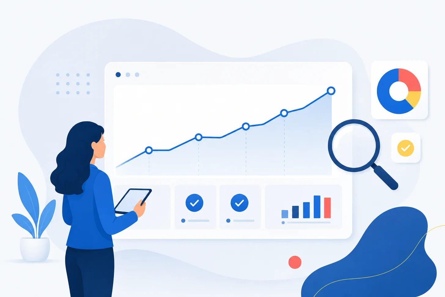Ilustrasi monitoring dan evaluasi
